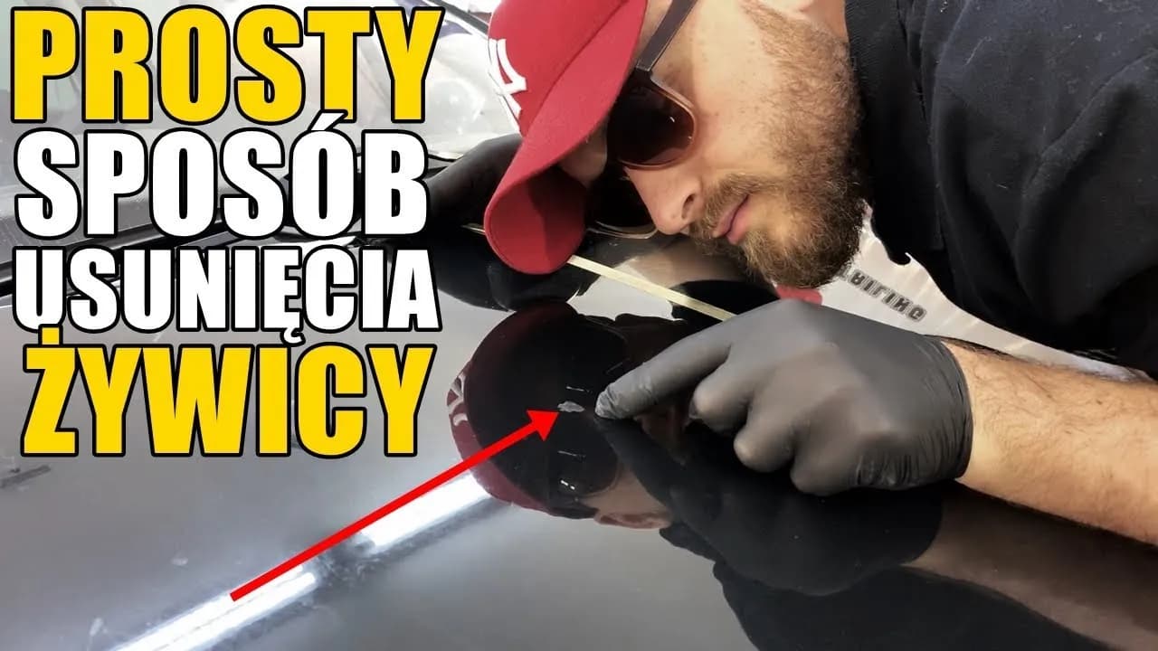 Skuteczne metody usuwania żywicy z karoserii samochodu bez uszkodzeń