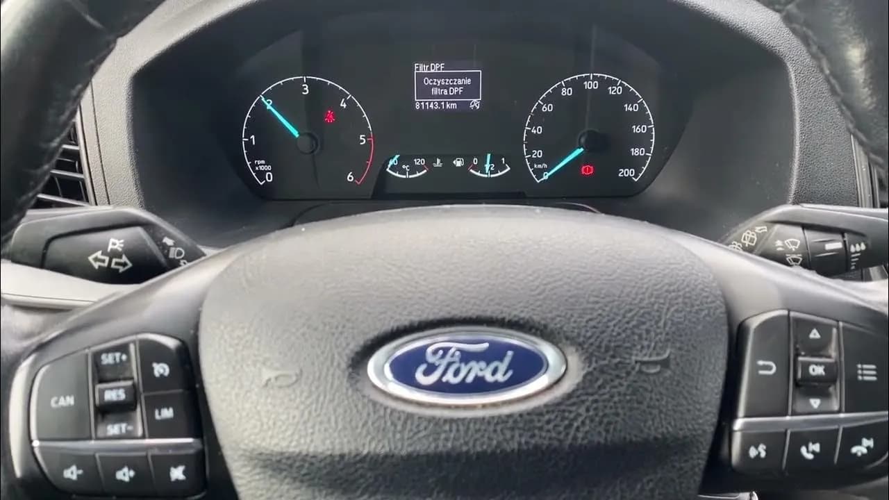 Jak wymusić wypalanie DPF w Fordzie Transit i uniknąć kosztownych napraw